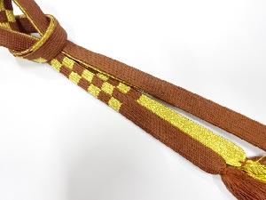 正絹　手組帯締め